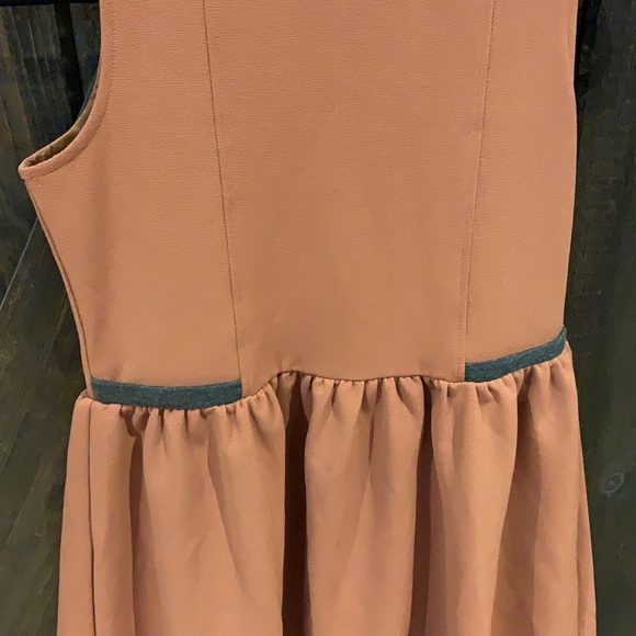 Renoma Paris midi dress in rustic fall colour - Picture 3 of 9